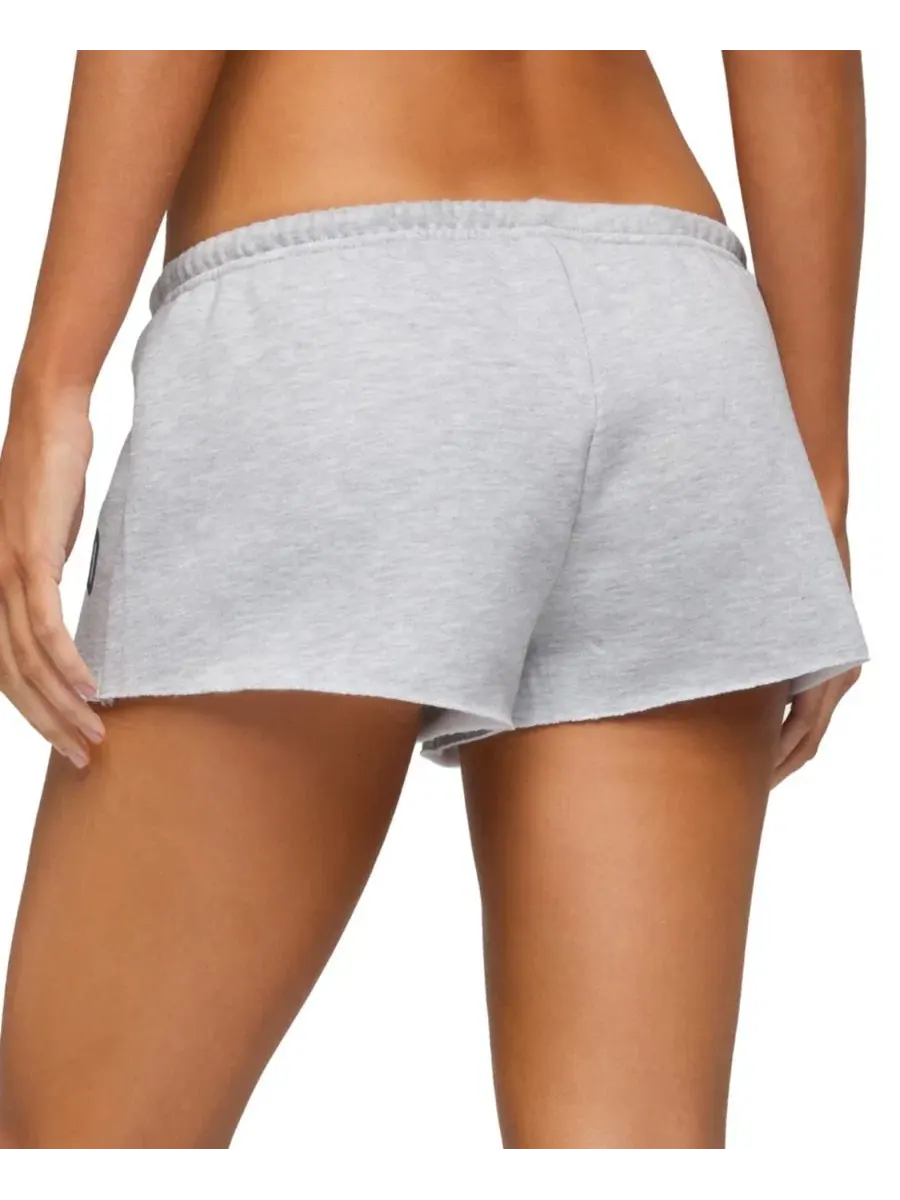 Женские спортивные микрошорты Sporty Babe Edikted — изображение 3 из 5, серый