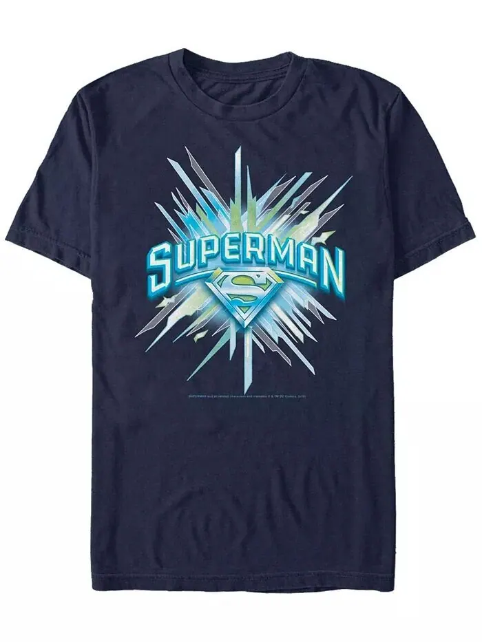 Футболка с коротким рукавом с логотипом DC Superman Chrystal Fifth Sun — изображение 1 из 1