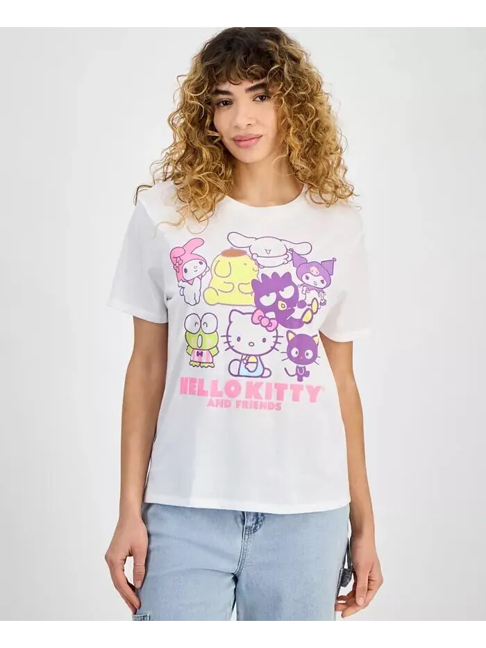 Футболка с круглым вырезом Hello Kitty & Friends для юниоров Love Tribe