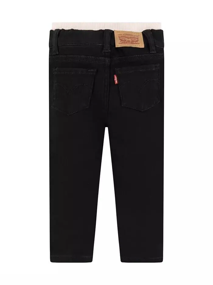 Узкие джинсы Brandi для маленьких девочек Levi's — изображение 2 из 4, черный