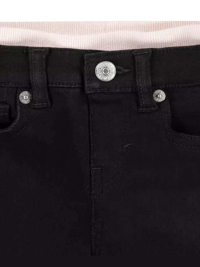 Узкие джинсы Brandi для маленьких девочек Levi's — изображение 3 из 4, черный