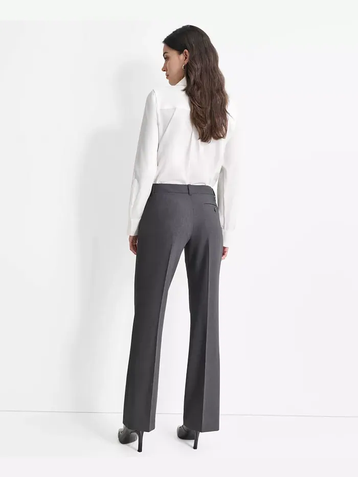 Узкие брюки до щиколотки DKNY — изображение 5 из 5, темно-серый