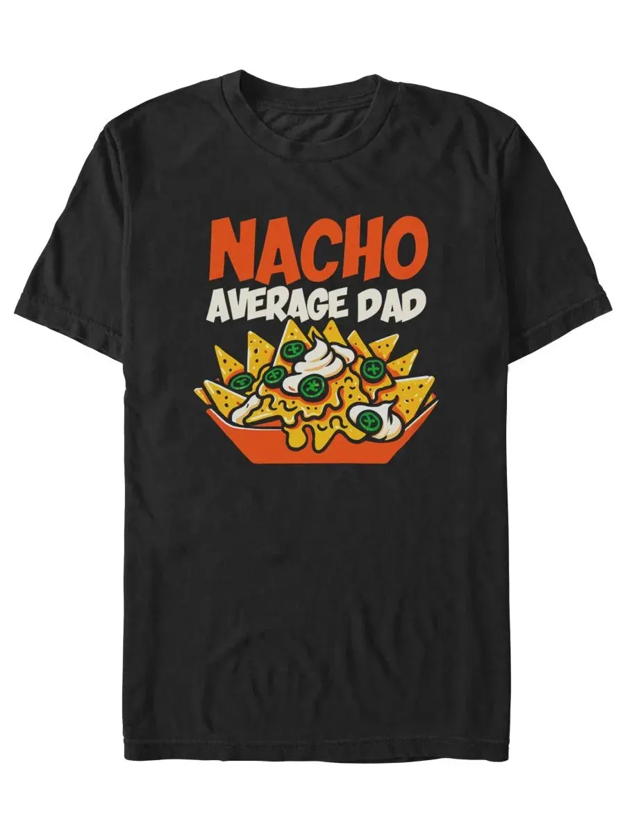 Мужская футболка с коротким рукавом "Nacho Dad" Fifth Sun — изображение 1 из 3, черный