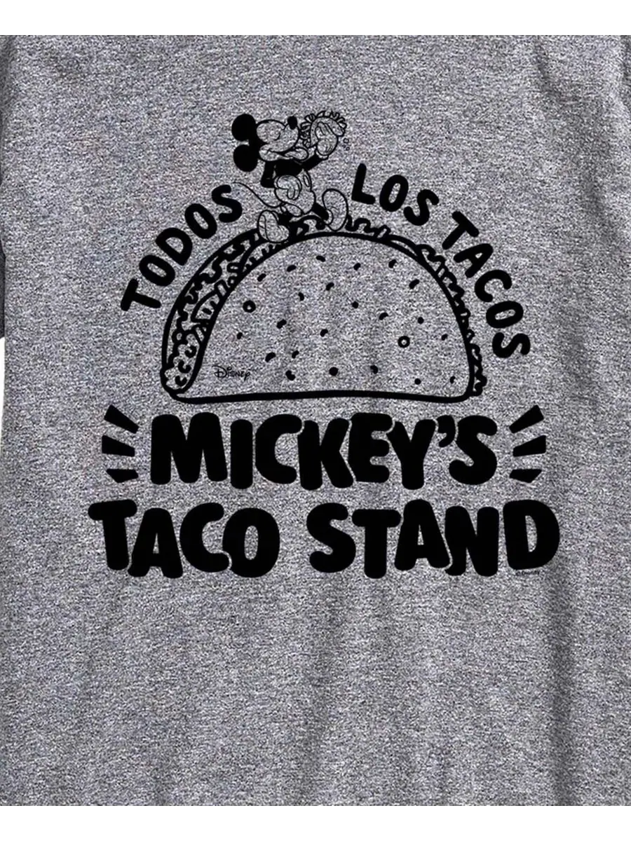 Футболка с коротким рукавом, с принтом, Mickeys Taco Stand AIRWAVES — изображение 3 из 3, приглушенный