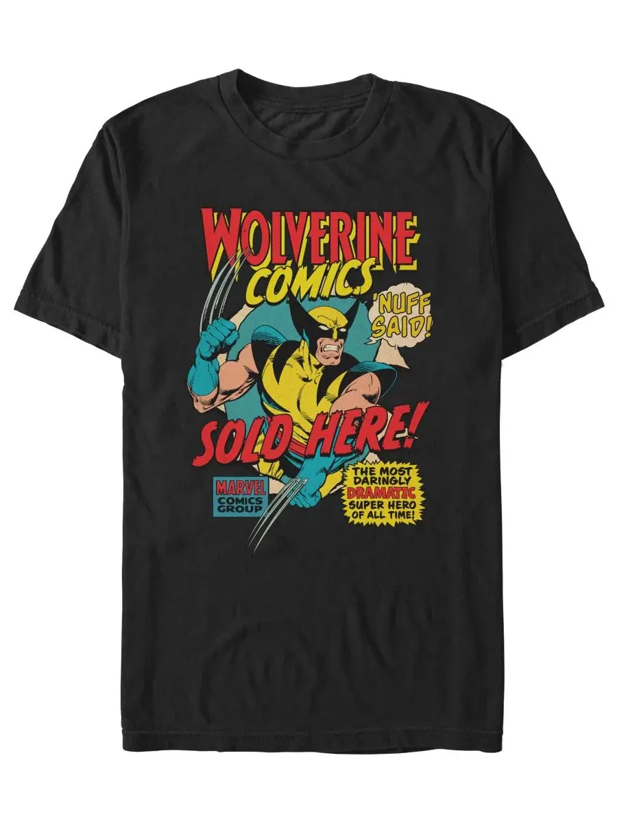 Футболка с коротким рукавом X-Men Classic The Most Dramatic Superhero Fifth Sun — изображение 1 из 3, черный