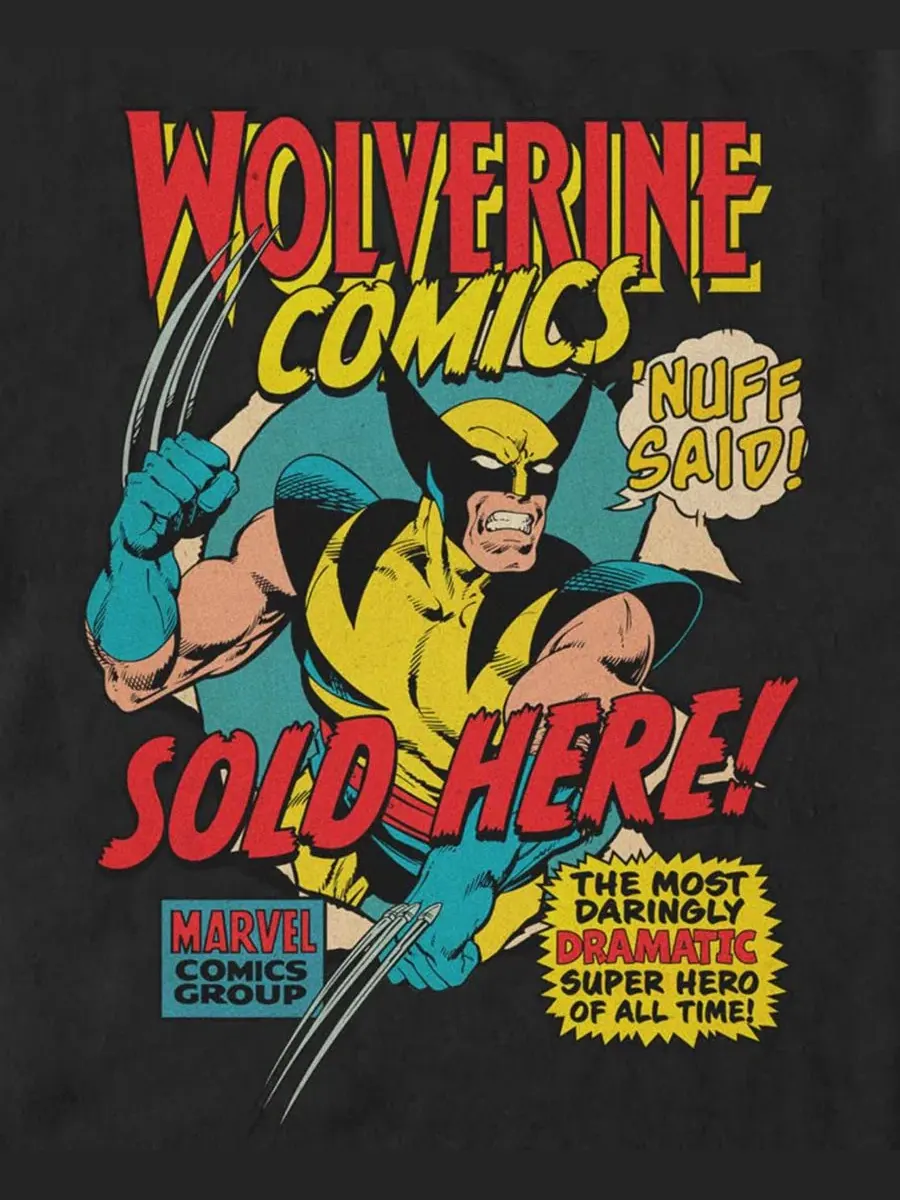 Футболка с коротким рукавом X-Men Classic The Most Dramatic Superhero Fifth Sun — изображение 3 из 3, черный