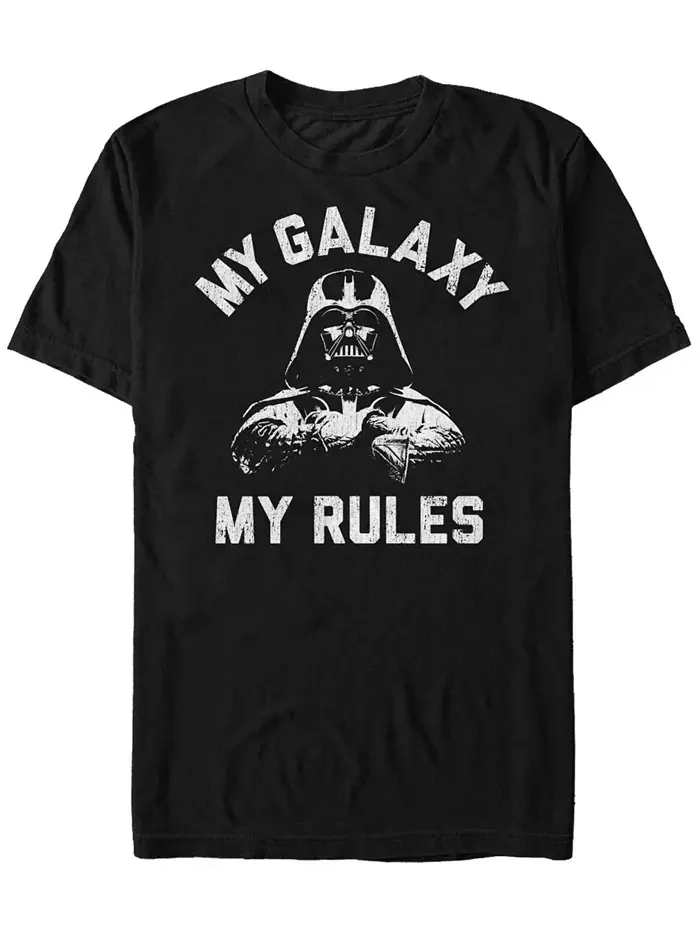 Футболка мужская Star Wars Classic Darth Vader My Galaxy My Rules с короткими рукавами Fifth Sun — изображение 1 из 1, черный