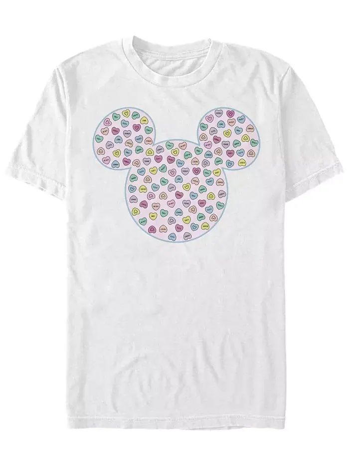 Мужская футболка с коротким рукавом Mickey Candy Ears Fifth Sun — изображение 1 из 1, белый
