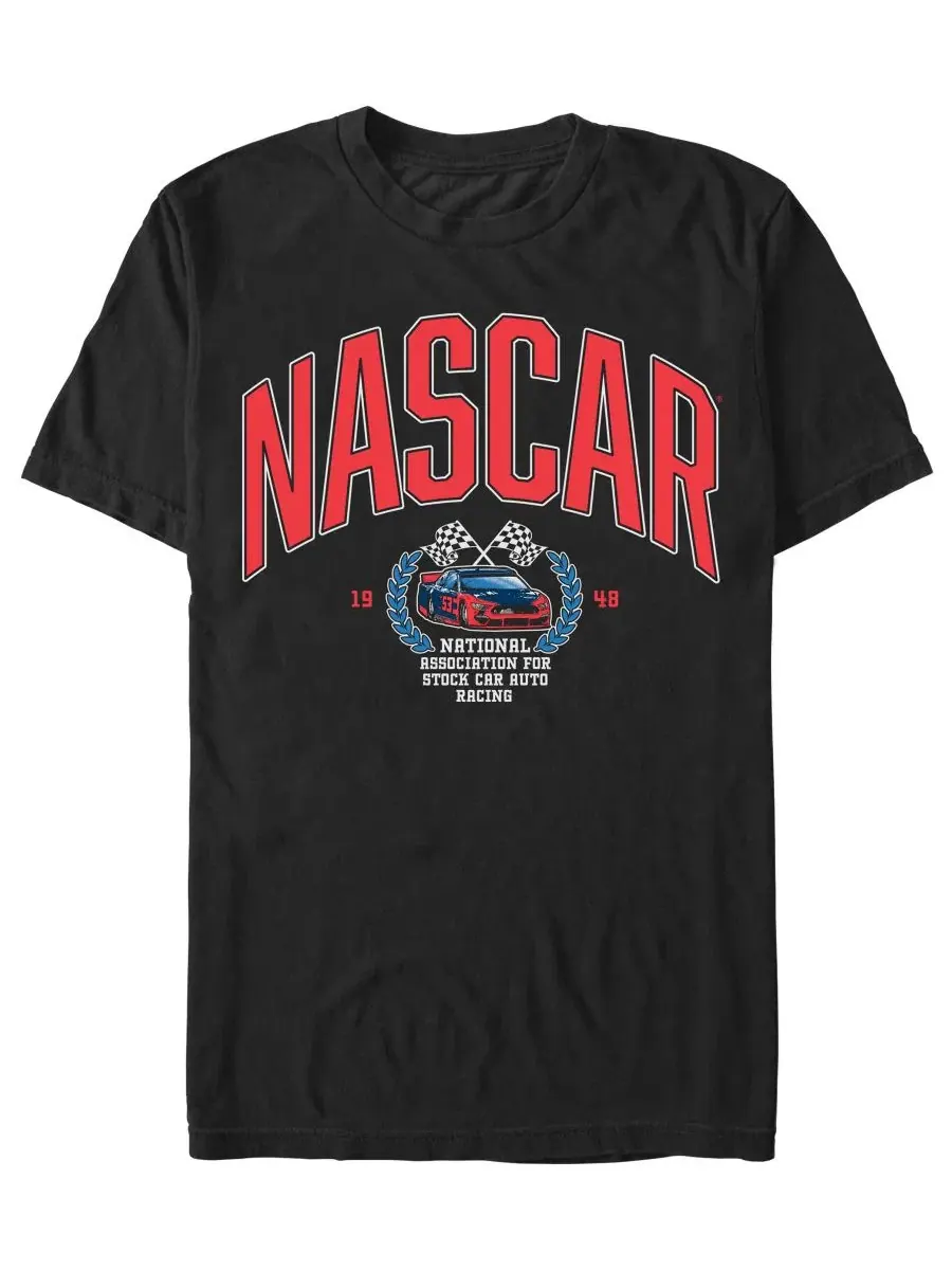 Футболка с графическим принтом NASCAR Nashville Fairgrounds Speedway Racing Fifth Sun — изображение 1 из 3, черный