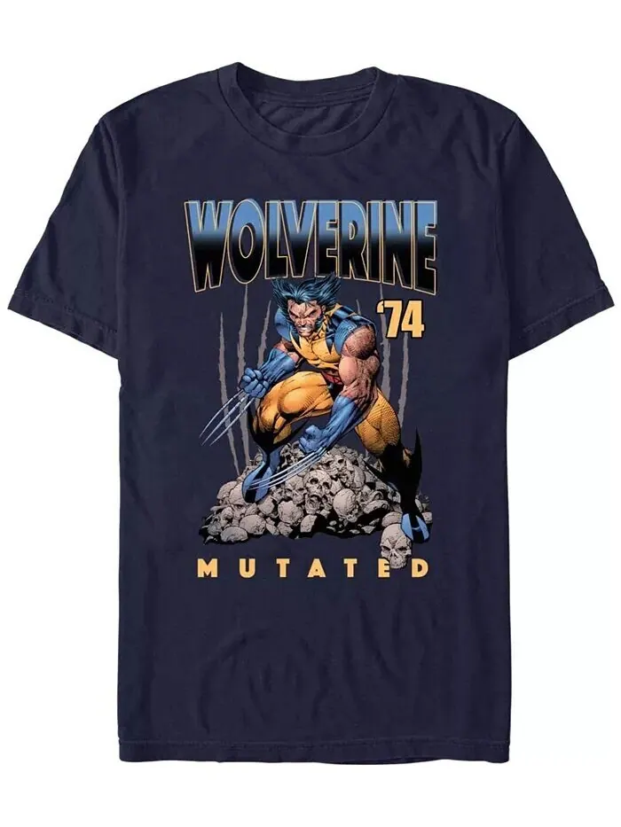 Мужская футболка с коротким рукавом Wolverine Mutated Fifth Sun — изображение 1 из 3, темно-синий