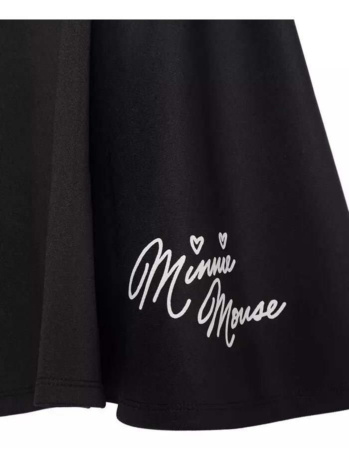 Футболка с коротким рукавом и платье Minnie Hearts для маленьких девочек, комплект из 2 предметов — изображение 3 из 8