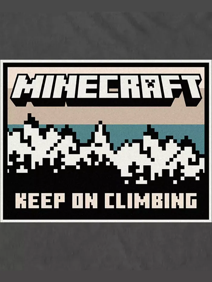 Мужская футболка с коротким рукавом Keep On Climbing Fifth Sun — изображение 3 из 3, темно-серый