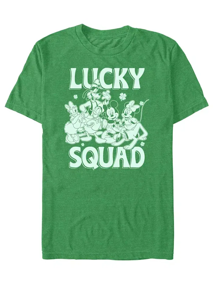 Мужская классическая футболка Lucky Squad с коротким рукавом Fifth Sun — изображение 1 из 3, зеленый