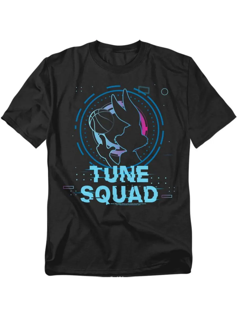 Футболка Big & Tall A New Legacy Bugs Tune Squad Space Jam — черный