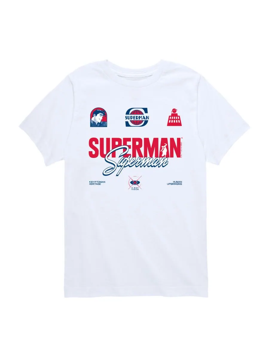 Футболка Big Boys Signature Series Superman — изображение 1 из 3, белый
