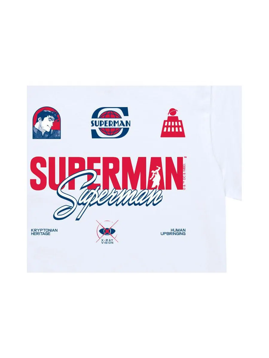Футболка Big Boys Signature Series Superman — изображение 3 из 3, белый