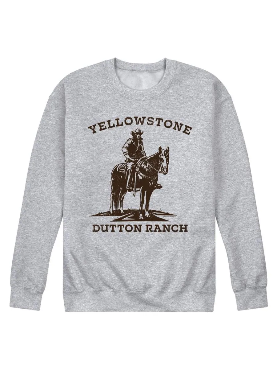 Мужская флисовая толстовка Yellowstone в ковбойском стиле AIRWAVES — изображение 1 из 2, серый