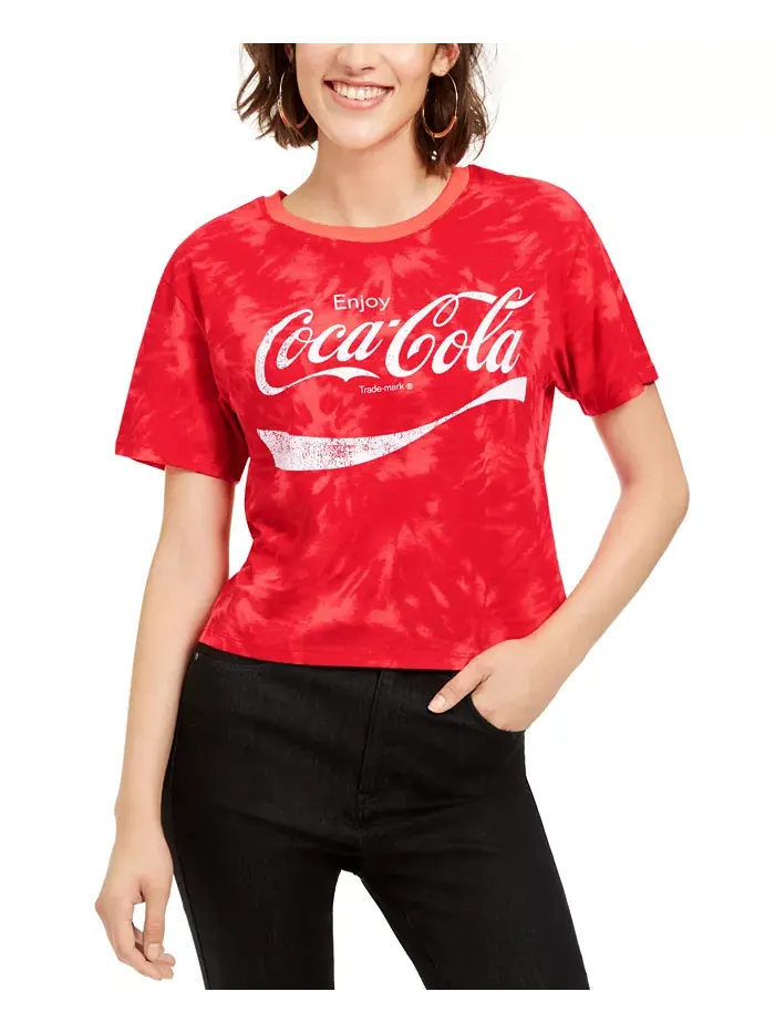 Футболка с тай-дай эффектом Coca-Cola для подростков Love Tribe