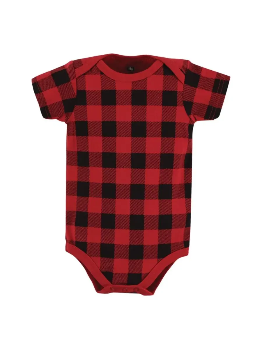 Набор из 7 хлопковых боди Hudson Baby, Into The Woods Prints — изображение 7 из 9
