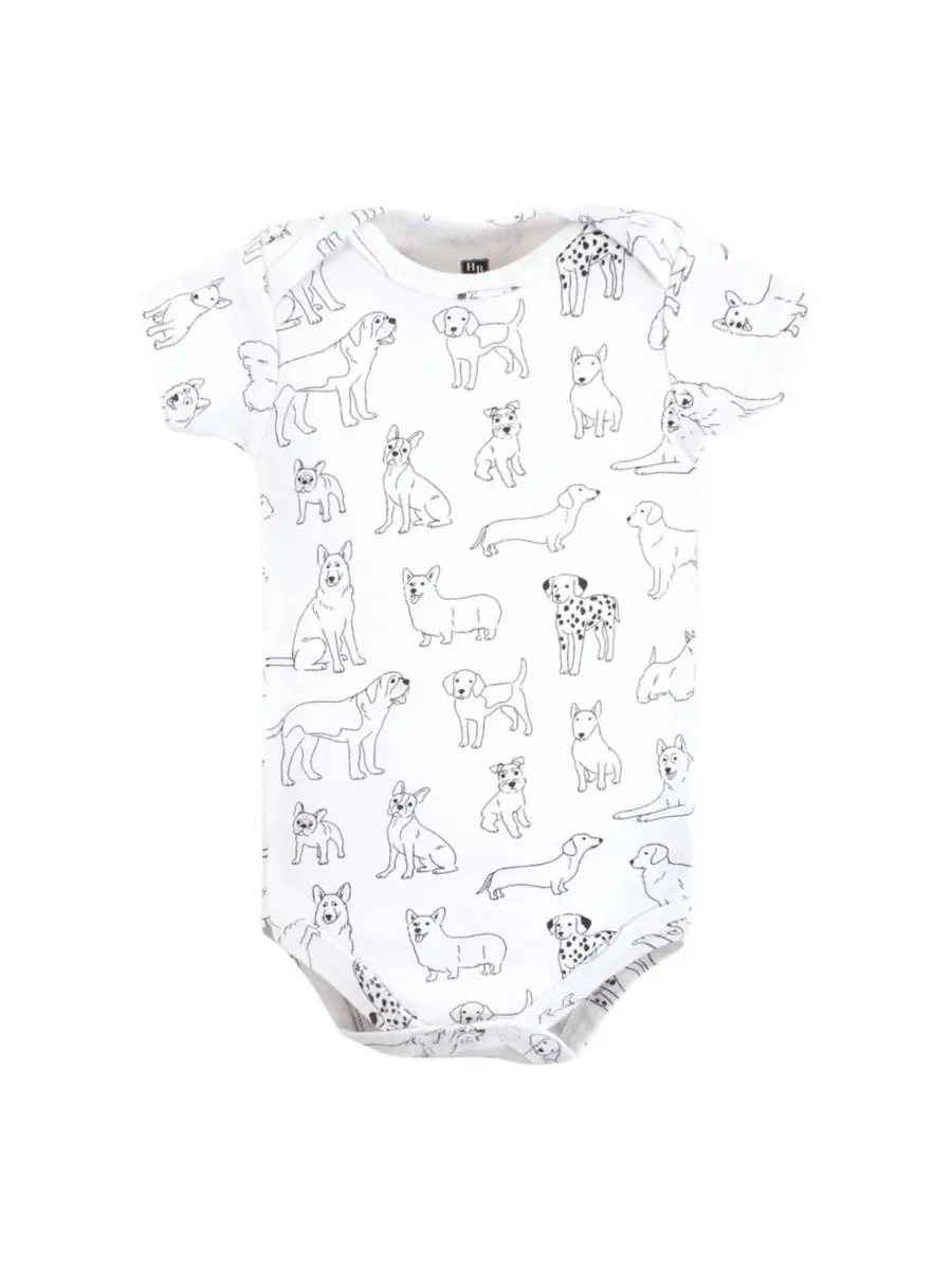 Набор из 7 хлопковых боди Hudson Baby, Boy Dogs — изображение 3 из 9
