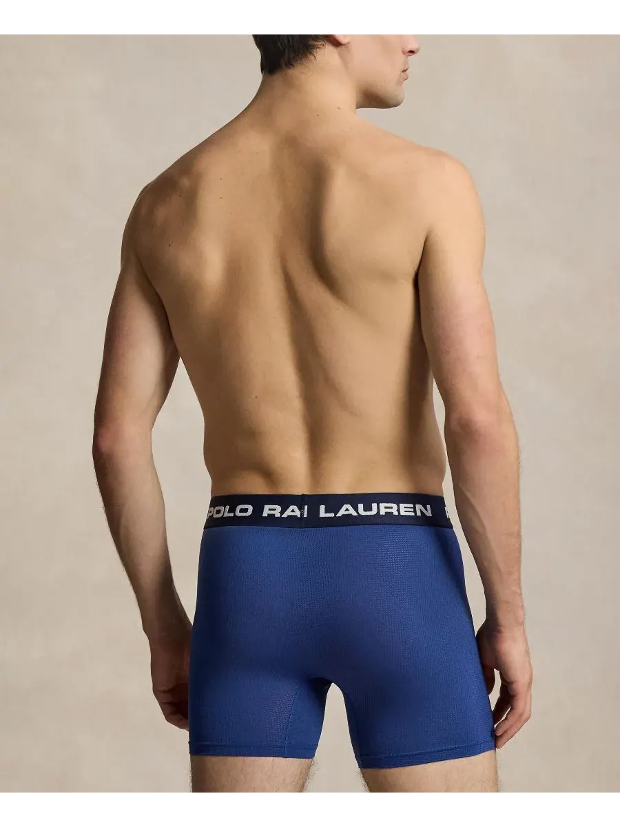 Polo Ralph Lauren Мужские боксеры с идеальным мешочком — изображение 3 из 4, синий/темно-синий