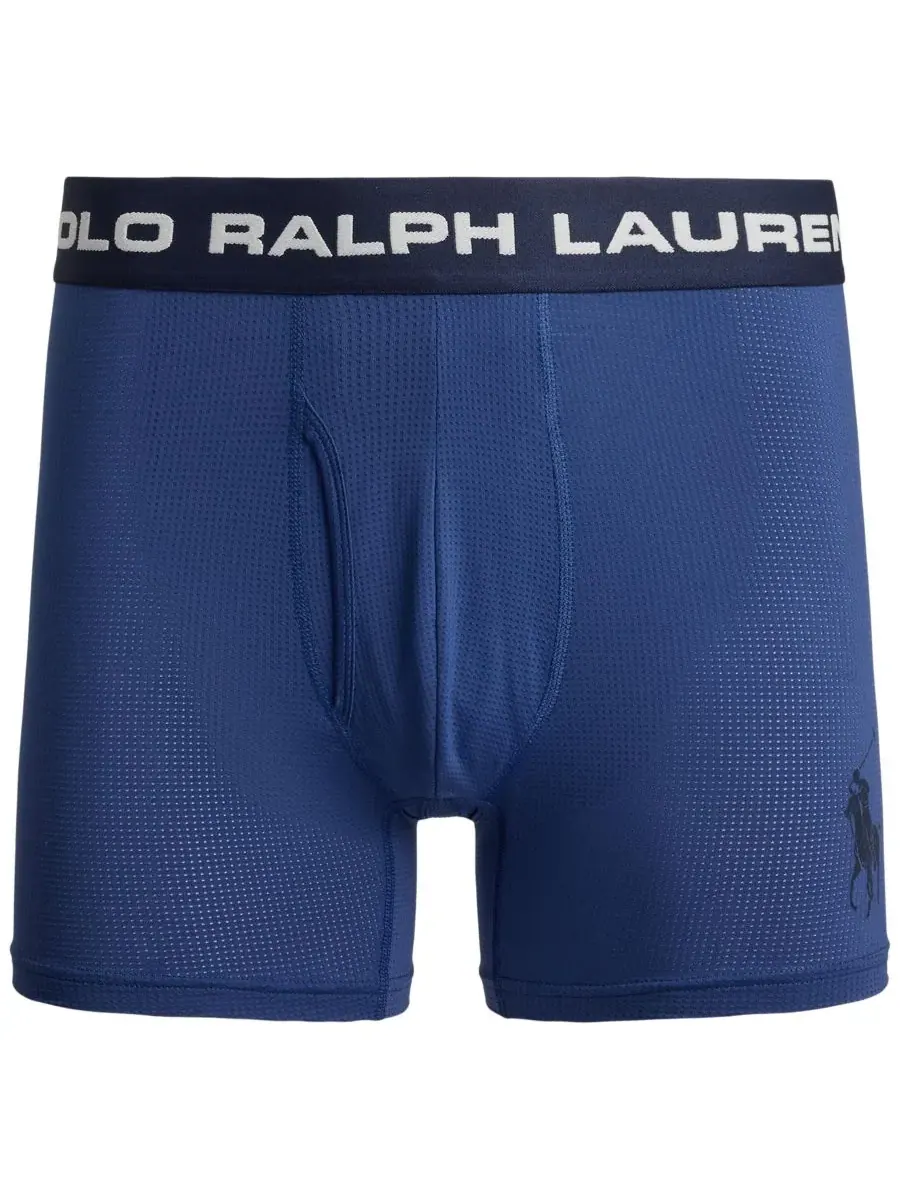 Polo Ralph Lauren Мужские боксеры с идеальным мешочком — изображение 4 из 4, синий/темно-синий