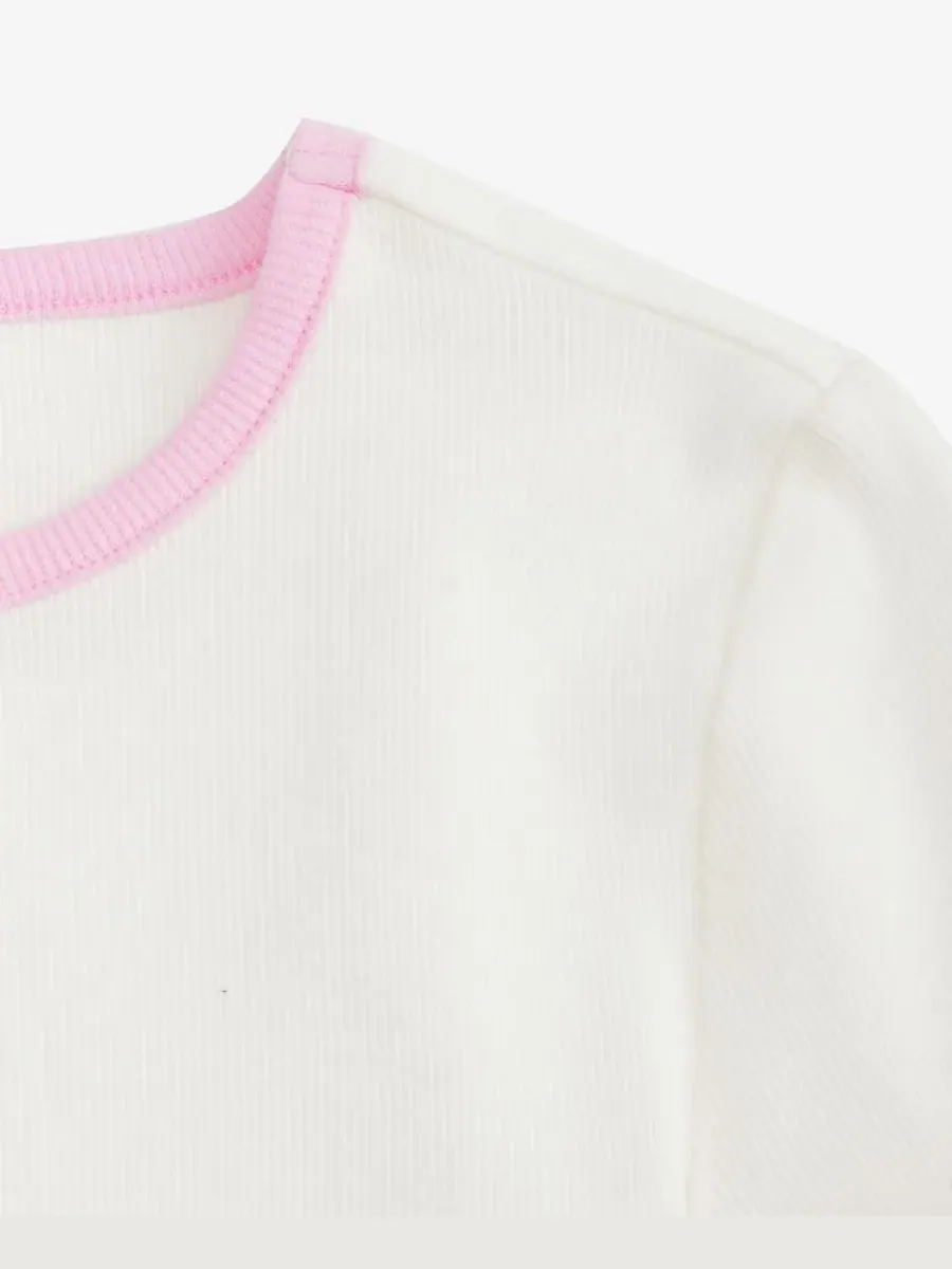 Детская футболка в рубчик, размеры XS-XL Epic Threads — изображение 9 из 9, белый
