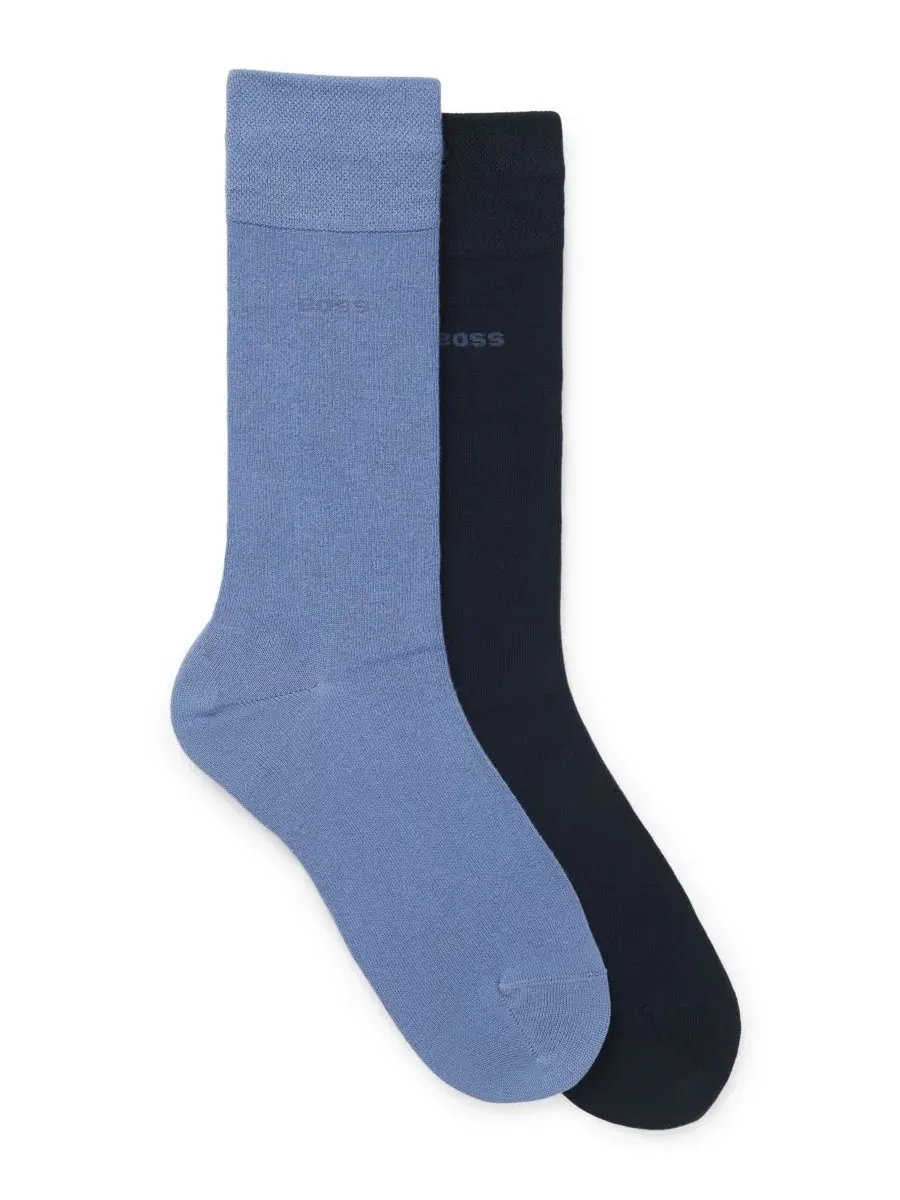 Мужские однотонные носки, 2 шт Hugo Boss