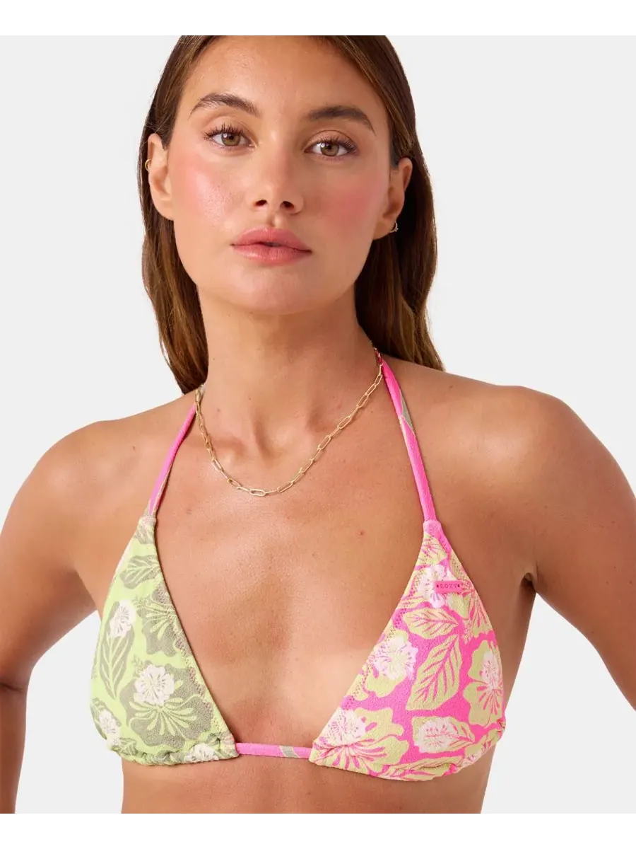 Детский топ Stay Wild Tiki Tringle Roxy — изображение 3 из 4, розовый