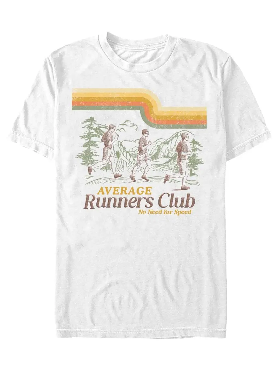 Футболка с принтом Generic Average Runners Fifth Sun — изображение 1 из 3, белый
