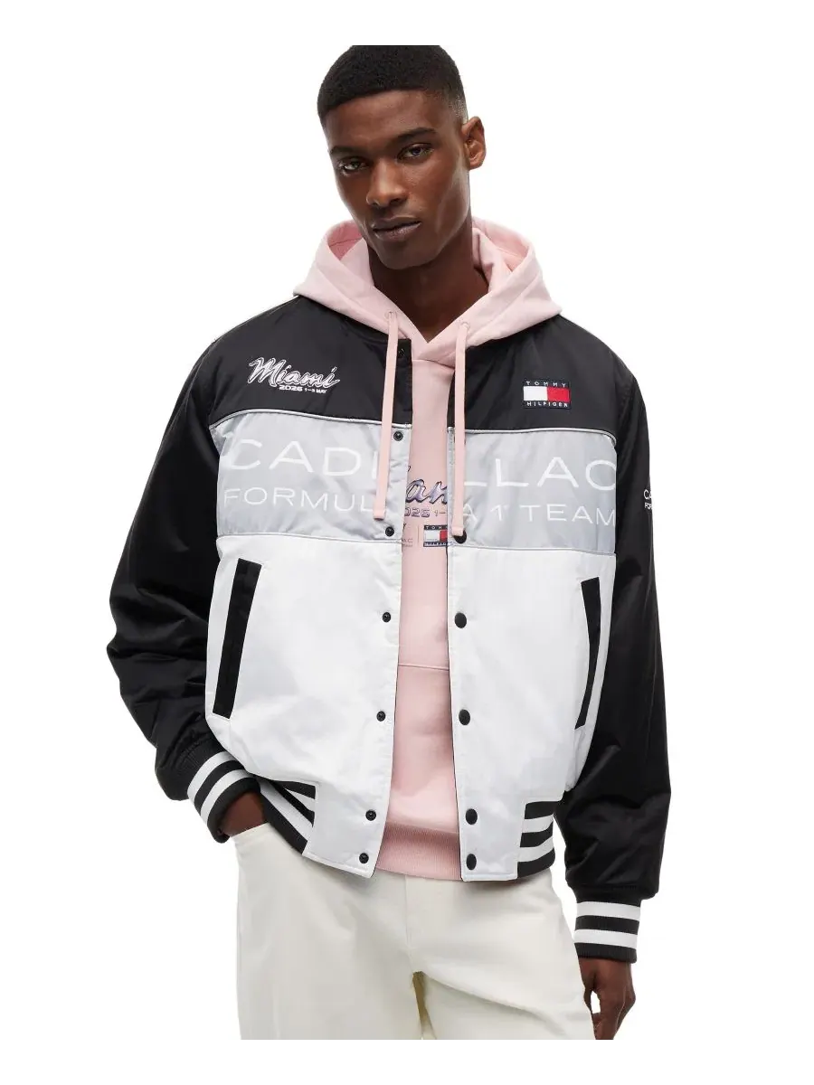 Мужская куртка Cadillac F1 Miami Varsity Jacket Tommy Hilfiger
