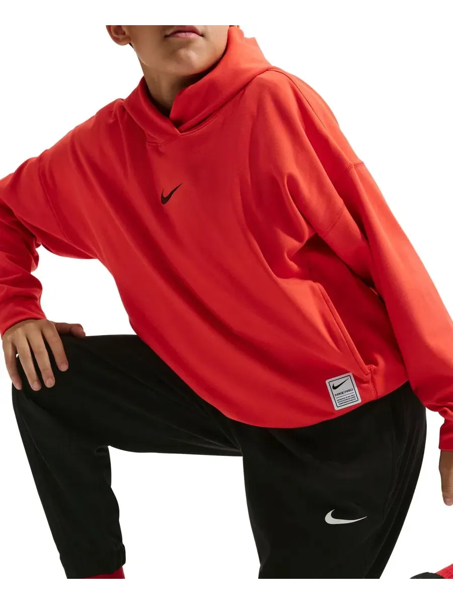 Спортивные брюки из флиса с технологией Dri-FIT Nike — изображение 2 из 5, черный/белый