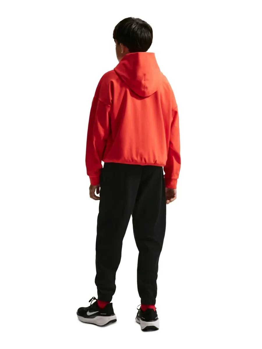Спортивные брюки из флиса с технологией Dri-FIT Nike — изображение 5 из 5, черный/белый