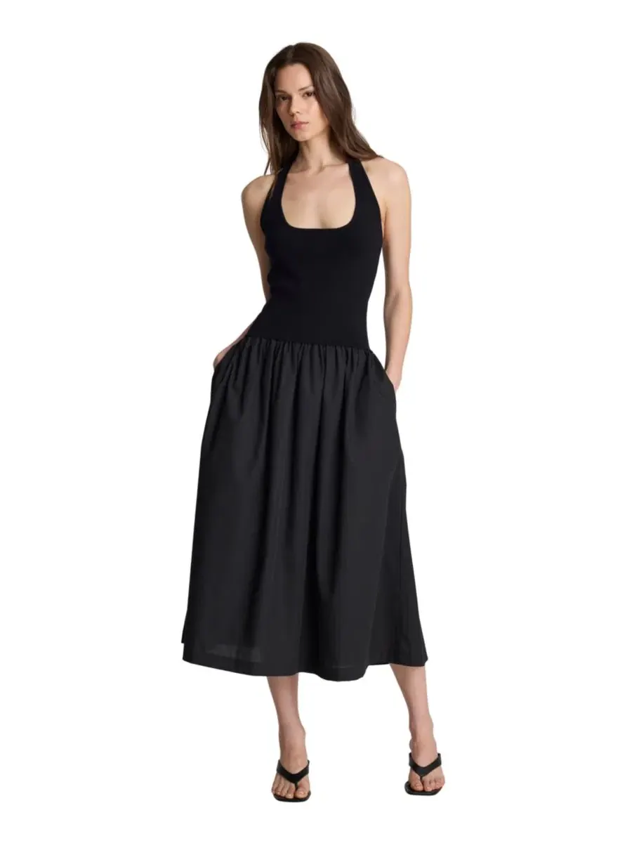 Платье с завязкой на шее Kenneth Cole — изображение 1 из 5, черный