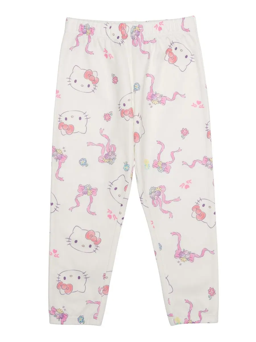 Комплект из флисового свитшота и джоггеров Hello Kitty Epic Threads — изображение 5 из 6, белый