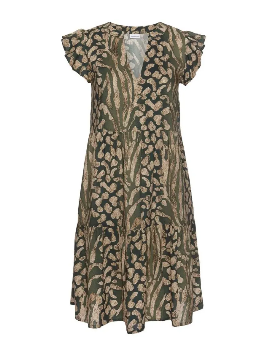 Платье женское с принтом Animal Print, бренд LASCANA — изображение 4 из 7, принт животных