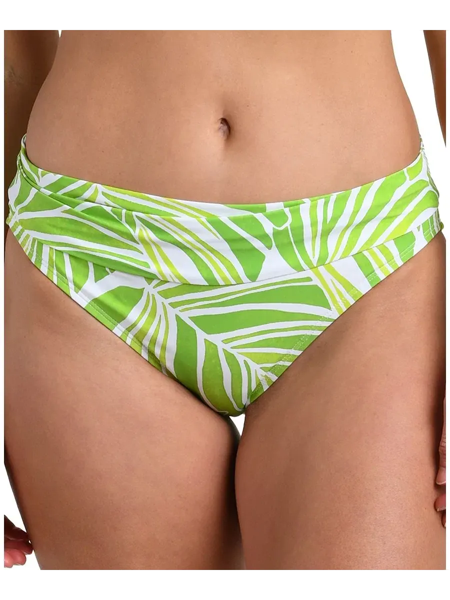 Женские плавки-слипы с завязкой Serene Palm Sash La Blanca — изображение 3 из 3, яблочный