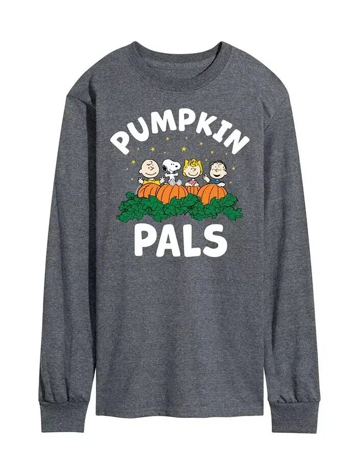 Мужская футболка Peanuts Pumpkin Pals AIRWAVES — изображение 1 из 2, серый