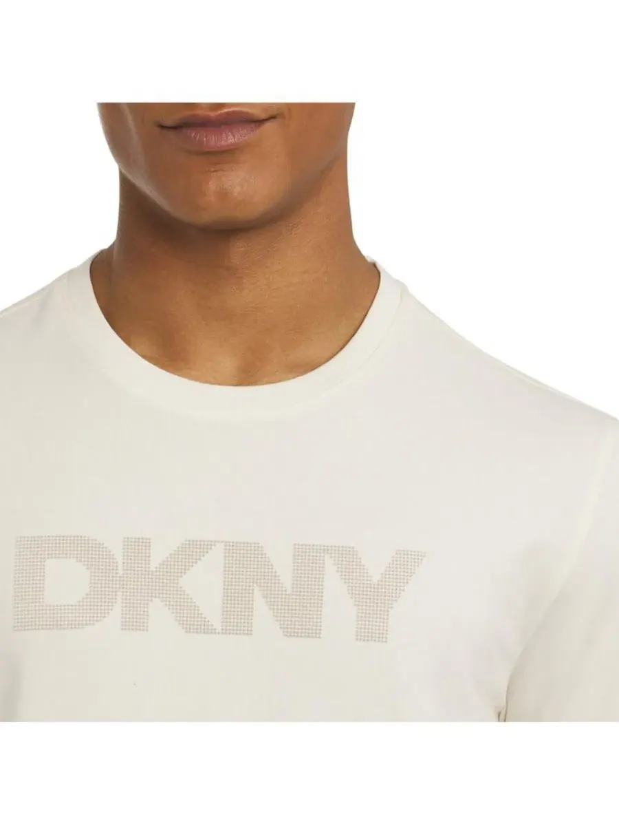 Футболка мужская с коротким рукавом Dorsey Dot Tee DKNY — изображение 3 из 3, березовый