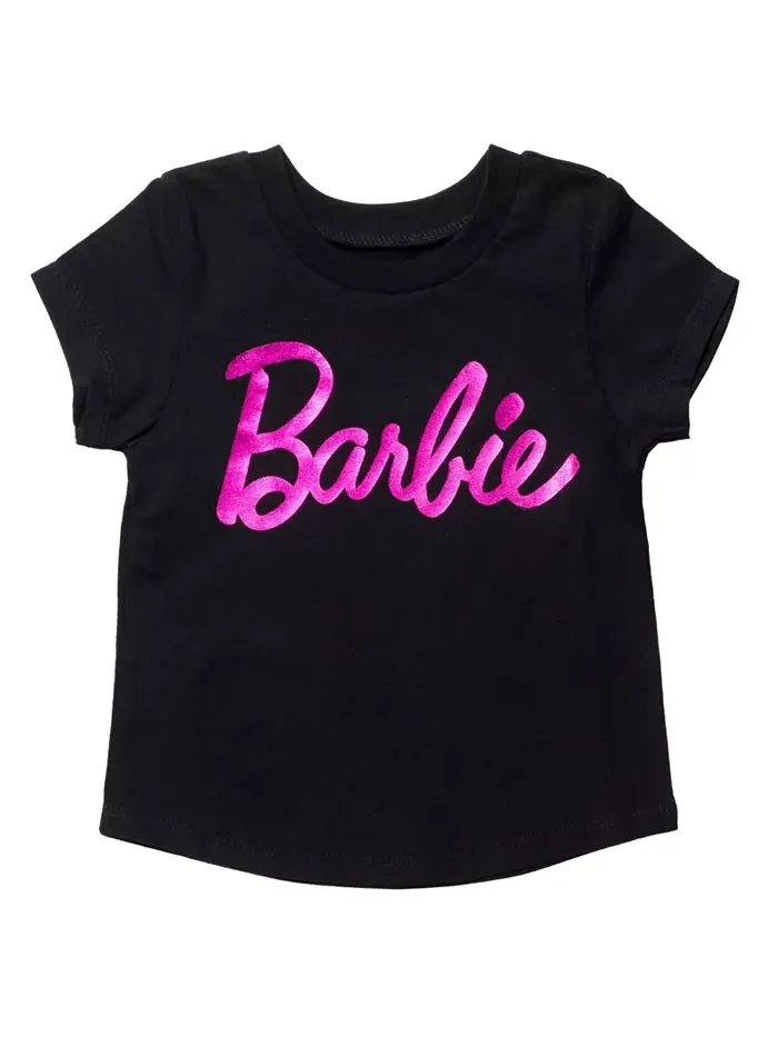 Детская футболка с логотипом Barbie