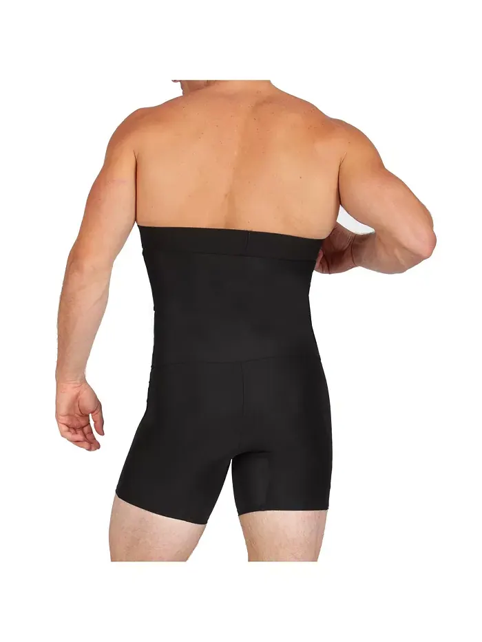 Мужские компрессионные шорты с высокой талией Ab Undershorts Instaslim — изображение 2 из 3, черный