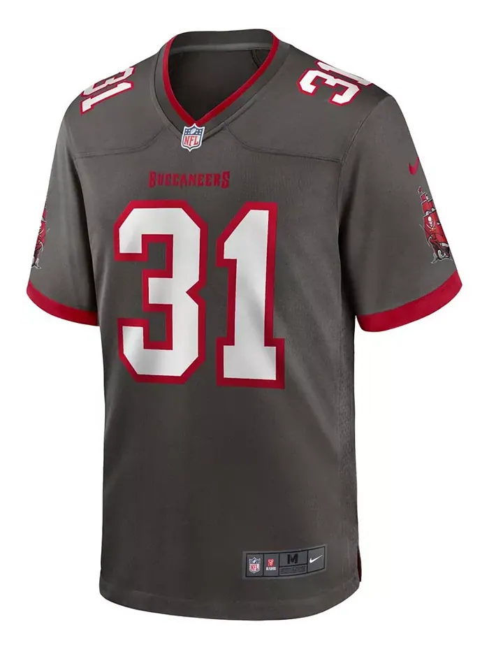 Мужская игровая футболка Antoine Winfield Jr. Tampa Bay Buccaneers Nike — изображение 4 из 5, красный