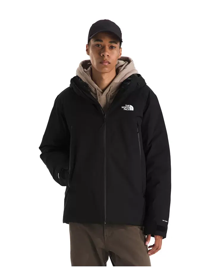 Мужская куртка с капюшоном и пуховиком The North Face — изображение 1 из 7, черный/черный