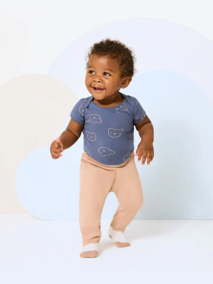 Комплект из 3 боди с короткими рукавами для мальчиков Huggies