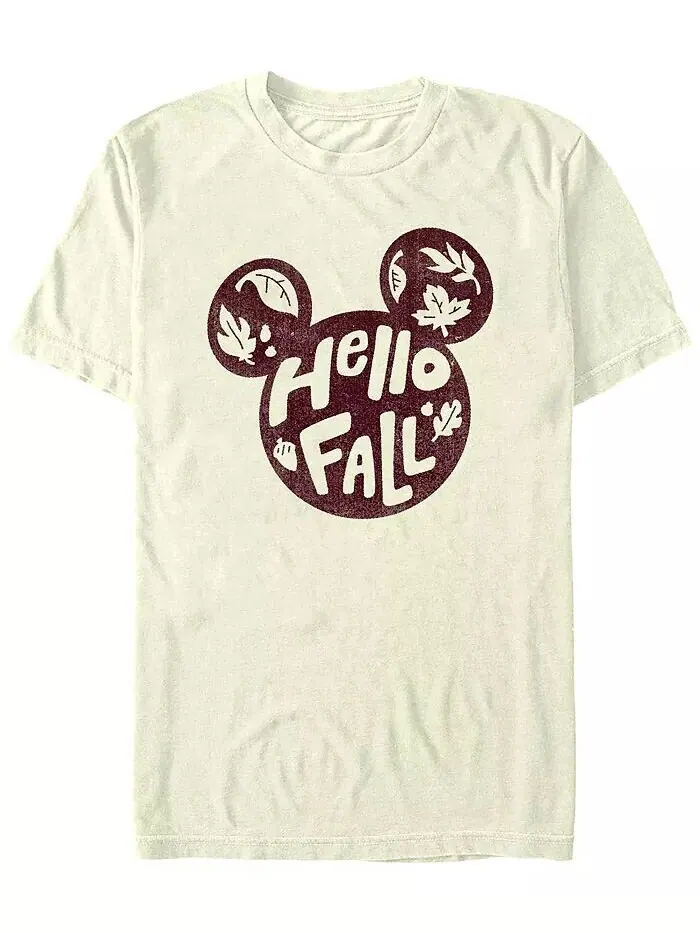 Мужская футболка с короткими рукавами Mickey Classic Hello Fall Fifth Sun — изображение 1 из 1, прозрачный