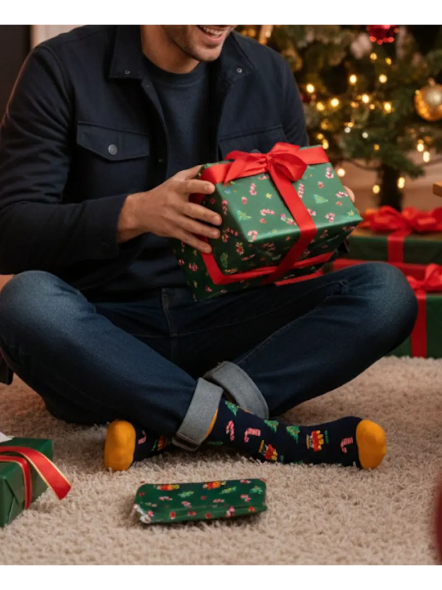 Мужские носки Noel Love Sock Company — изображение 3 из 3, темно-синий