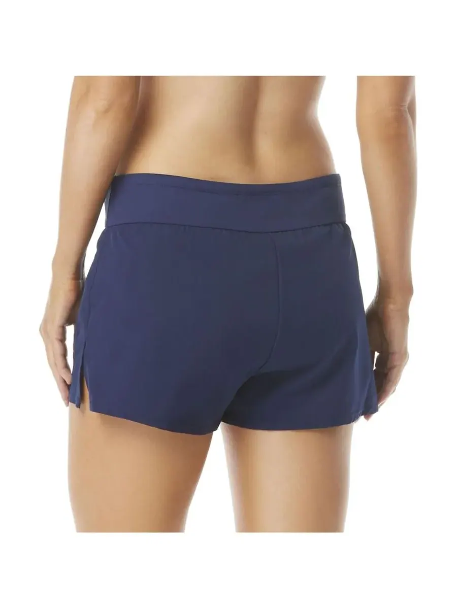 Женские пляжные шорты April Stretch Woven Beach Short Beach House — изображение 2 из 2, синий