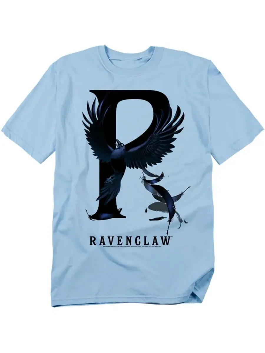 Мужская футболка с изображением ворона факультета Равенкло (Ravenclaw Raven RT) Harry Potter — изображение 1 из 3