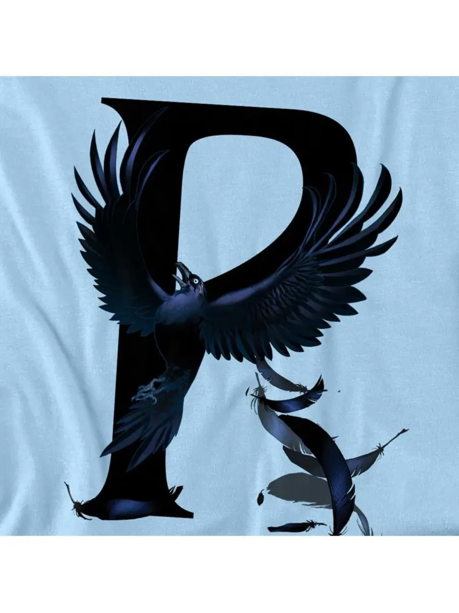 Мужская футболка с изображением ворона факультета Равенкло (Ravenclaw Raven RT) Harry Potter — изображение 2 из 3
