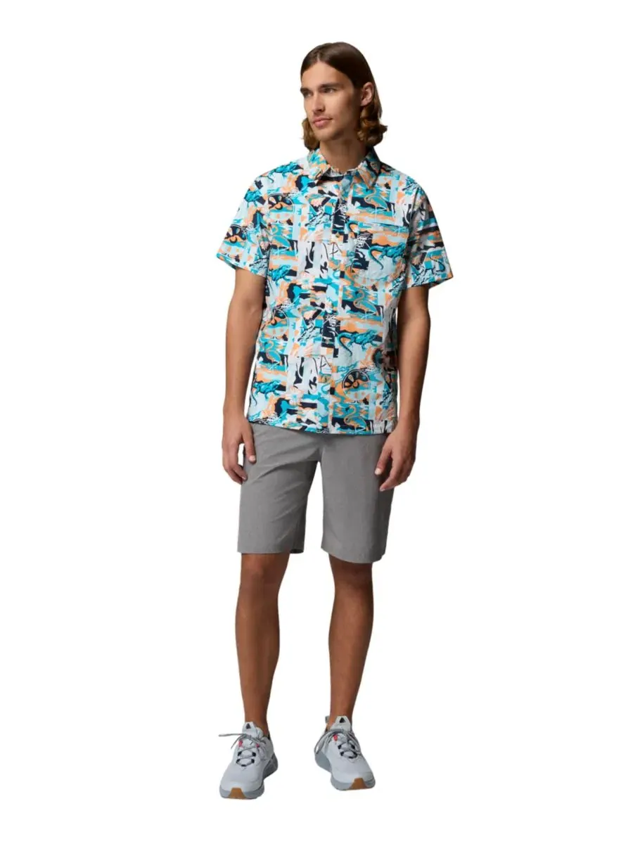 Мужская футболка с коротким рукавом Trollers Best Columbia, Bright Nectar Saltwaters — изображение 2 из 6